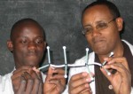 Making models of PVC in Uganda