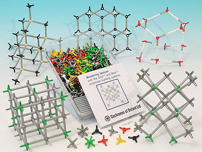 lattice crystal student molecular modelling set