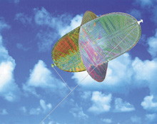 Reflective Spinning Kite